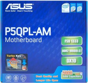 Płyta główna Asus P5QPL-AM, G41/ICH7, DualDDR2-800, SATA2, GBLAN, VGA, mATX (P5QPL-AM) 4