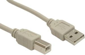 Kabel USB Gembird USB-B - 3 m Beżowy (CCUSB2AMBM10) 1