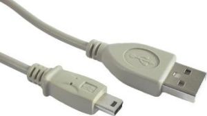 Kabel USB Gembird USB-A - 1.8 m Biały (CCUSB2AM5P6) 1