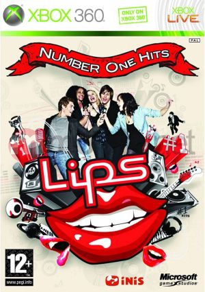 Lips Number One Hits bez mikrofonów Xbox 360 1