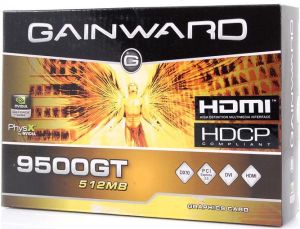 Karta graficzna HP GF 9500GT z CUDA 512MB DDR2 128bit PCI-E SilentFX (426018336-0353) 4