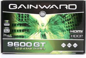 Karta graficzna Gainward GeForce 9600GT 1024MB DDR3/256bit DVI/HDMI,CUDA,PCI-E (650/1800) (426018336-0322) 4