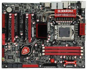 Płyta główna Foxconn BLOODRAGE INTEL X58 SOCKET 1366 (PCX/7.1/GLAN/SATA/RAID/DDR3) (BLOODRAGE) 1