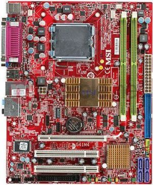 Płyta główna MSI G41M4-F G41 S775 (VGA/PCX/7.1/GL/SA) mATX (G41M4-F) 1