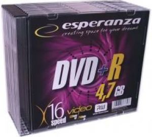Esperanza DVD+R 4.7 GB 16x 10 sztuk (E5905784763330) 1