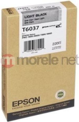 Tusz Epson Wkład atramentowy Czarny Stylus do 7800/7880/9800/9880 light (220ml) (C13T603700) 1