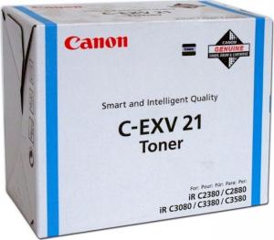 Toner Canon C-EXV21 Cyan Oryginał  (CF0453B002) 1