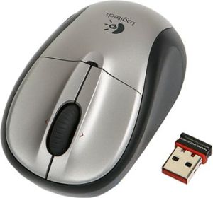 Mysz Logitech Wireless Mouse M305 Light Silver 2
