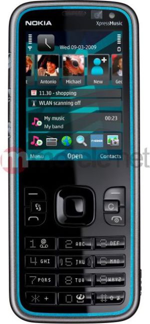 Telefon komórkowy Nokia 5630 Black-Blue 1