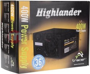 Zasilacz Tracer Highlander 400W + kabel zasilający (TRAZAS19778) BOX 3