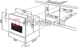 Piekarnik Polar AKS 189/IX 5