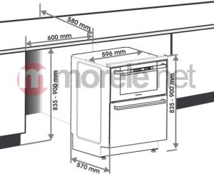 Kuchenka Candy DUO 609 X 2