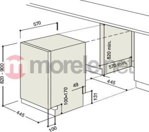 Zmywarka Hotpoint-Ariston LST 329 AX/HA 2