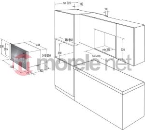 Kuchenka mikrofalowa Gorenje BM 6120 AX 2