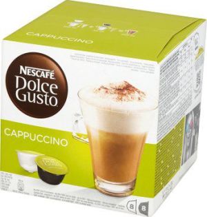 Nestle Dolce Gusto cappuccino 8 zestawów mleko + kawa 1