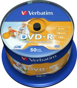 Verbatim DVD-R 4.7 GB 16x 50 sztuk (43533) 1