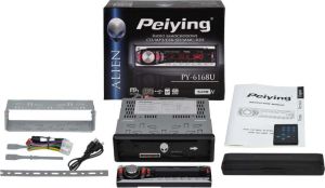 Radio samochodowe PeiYing PY-6168 2