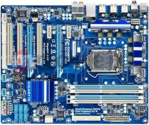 Płyta główna Gigabyte GA-P55-UD3 (2xPCX/DZW/GLAN/SATA/RAID/DDR3/CrossFireX) 1