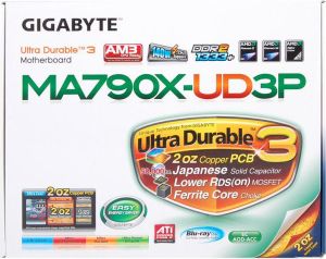 Płyta główna Gigabyte GA-MA790X-UD3P (2xPCX/DZW/GLAN/SATA/RAID/DDR2/CrossFireX) 4