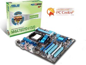 Płyta główna Asus M4A785TD-V EVO (2xPCX/VGA/DZW/GLAN/SATA/RAID/DDR3/CrossFireX) 1