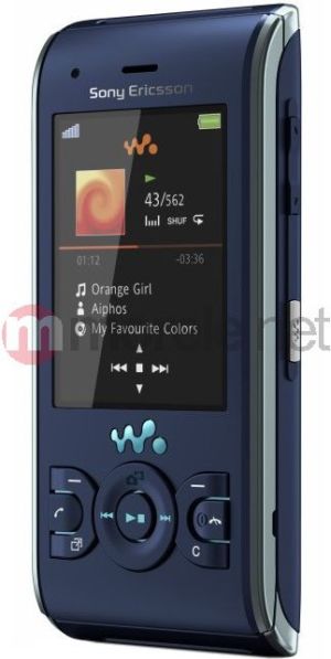 Telefon komórkowy Sony Ericsson W 595 active blue 1