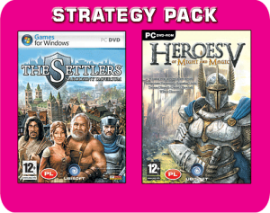 Strategy Pack: The Settlers: Narodziny Imperium + Heroes of Might and Magic 5 PC 1