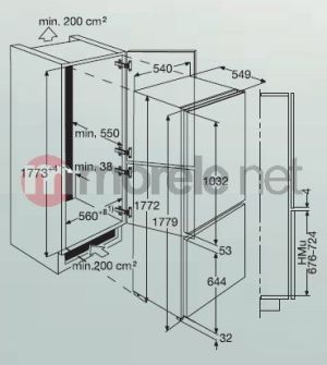 Lodówka Electrolux ERN 29790 2