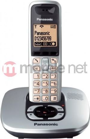 Telefon stacjonarny Panasonic KX-TG6421 PDS SREBRNY 1