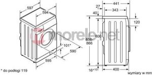 Pralka Bosch WLX20362PL 4