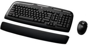 Klawiatura + mysz Logitech Cordless Desktop EX110 1