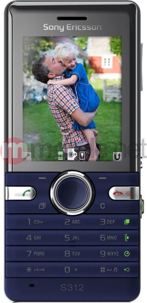 Telefon komórkowy Sony Ericsson S312 Dawn Blue 1