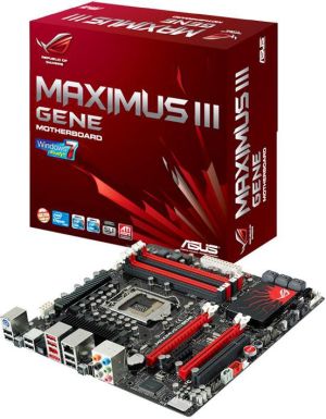 Płyta główna Asus MAXIMUS III GENE, P55, DualDDR3-1600, SATA2,RAID,GBLAN,CF,ATX (MAXIMUS III GENE) 1
