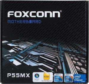 Płyta główna Foxconn P55MX INTEL P55 SOCKET 1156 (PCX/7.1/GLAN/SATA/RAID/DDR3) 4