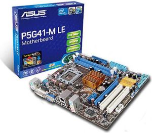 Płyta główna Asus P5G41-M LE G41 Socket 775 (PCX/VGA/DZW/GLAN/SATA/DDR2) 1