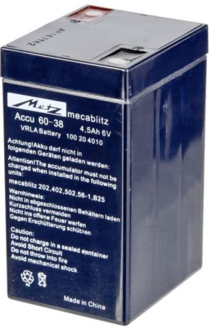 Akumulator Metz Akumulator Metz Dryfit, 6V, 4.5V (6038) 1