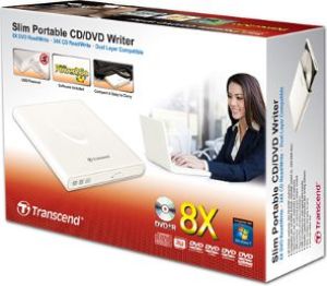 Napęd Transcend TS8XDVDRW zewnetrza nagrywarka CD/DVD slim 3