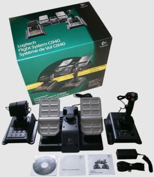 Joystick Logitech Flight System G940 9