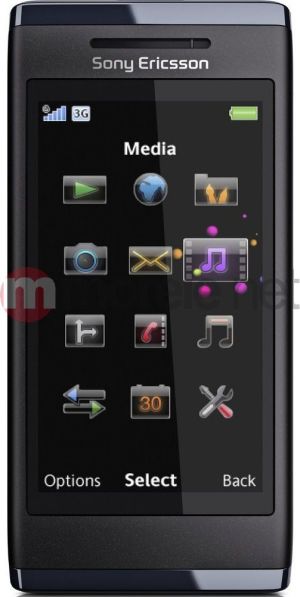 Telefon komórkowy Sony Ericsson U10i BLACK AINO 1
