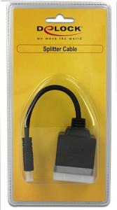 Delock HDMI HDMI x2, 0.2m, Czarny (65056) 2