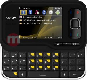 Telefon komórkowy Nokia 6760 SLIDE BLACK Nokia Poland GW 24M 1
