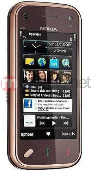 Smartfon Nokia  (N97 MINI CHERRY BLACK) 1