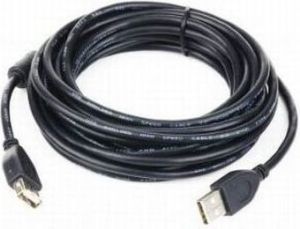 Kabel USB Gembird USB-A - USB-A 1.8 m Czarny (CCFUSB2AMAF6) 1