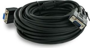 Kabel 4World D-Sub (VGA) - D-Sub (VGA) 10m czarny (6101) 1
