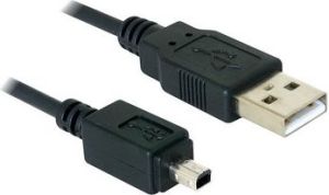 Kabel USB Delock USB-A - 1.5 m Czarny (82113) 1