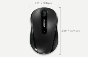 Mysz Microsoft Wireless Mobile Mouse 4000 (D5D-00006) 1