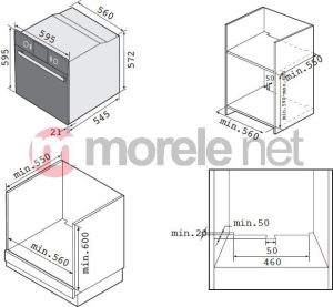 Piekarnik Samsung BF1C6G080 5