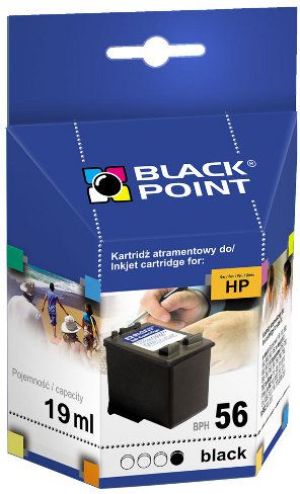 Tusz Black Point tusz BPH 56 / C6656AE nr 56 (black) 1