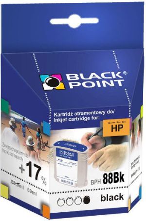 Tusz Black Point tusz BPH 88 BK (C9396AE nr 88) Black 1