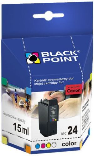 Tusz Black Point tusz BPC 24 (BCI-24) Color 1