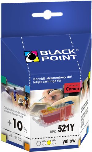 Tusz Black Point tusz BPC521Y / CLI-521Y (yellow) 1